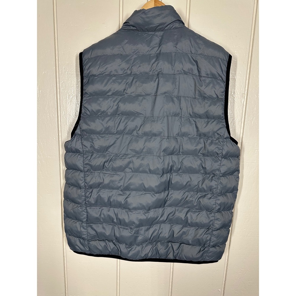 32 Degrees Puffer Vest Mens L Gray Heat Quilted Full Zip Sleeveless Jacket 7978 - Picture 2 of 7